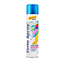 Tinta Spray 400ml Uso Geral Azul - MUNDIAL PRIME