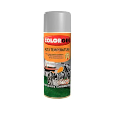 Tinta Spray Alta Temperatura Alumínio 300ml - Colorgin