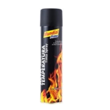 Tinta Spray Alta Temperatura Preto Fosco 400ml - Mundial