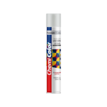 Tinta Spray Branco Brilhante 250ml Uso Geral - CHEMICOLOR