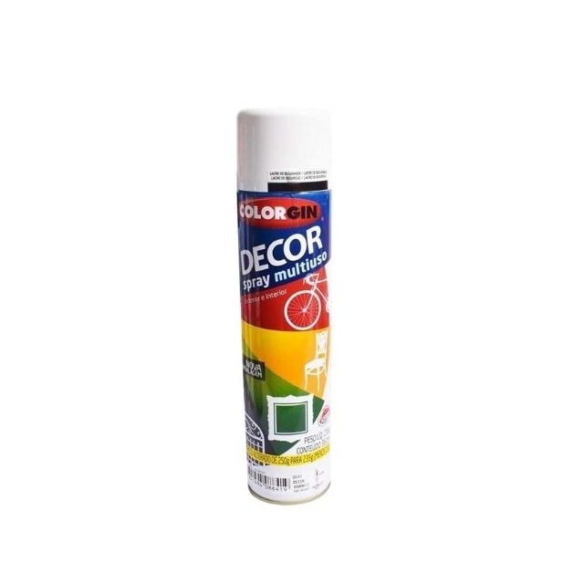 Tinta Spray Decor Branco 360ml - Colorgin