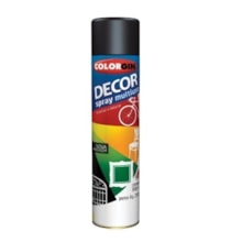 Tinta Spray Decor Preto 360ml - Colorgin