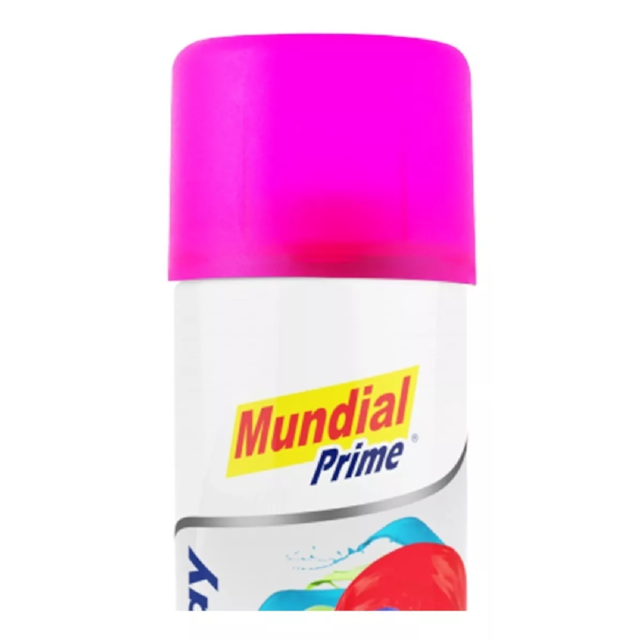 Tinta Spray Luminosa 400ml Pink - MUNDIAL Tinta Spray Luminosa 400ml Pink - MUNDIAL