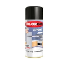 Tinta Spray Metal Preto 350ml - Colorgin