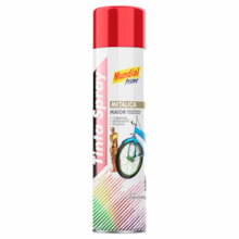 Tinta Spray Metálica Vermelho 400ml - MUNDIAL