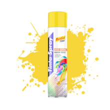 Tinta Spray Uso Geral 400ml Amarelo - MUNDIAL