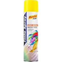 Tinta Spray Uso Geral 400ml Amarelo - MUNDIAL Tinta Spray Uso Geral 400ml Amarelo - MUNDIAL