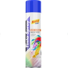 Tinta Spray Uso Geral 400ml Azul Bandeira - MUNDIAL