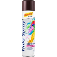 Tinta Spray Uso Geral 400ml Marrom - MUNDIAL Tinta Spray Uso Geral 400ml Marrom - MUNDIAL