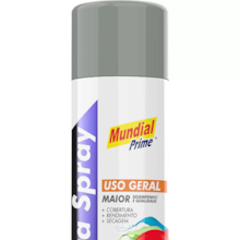 Tinta Spray Uso Geral 400ml Primer Cinza - MUNDIAL