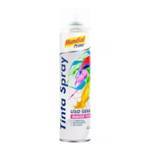 Tinta Spray Uso Geral 400ml Verniz - MUNDIAL