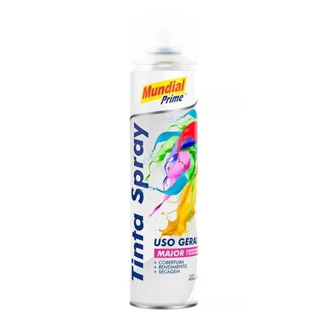 Tinta Spray Uso Geral 400ml Verniz - MUNDIAL