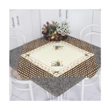 Toalha Centro De Mesa Quadrada Decorativa Cozinha Copa Toalha Centro De Mesa Quadrada Decorativa Cozinha Copa