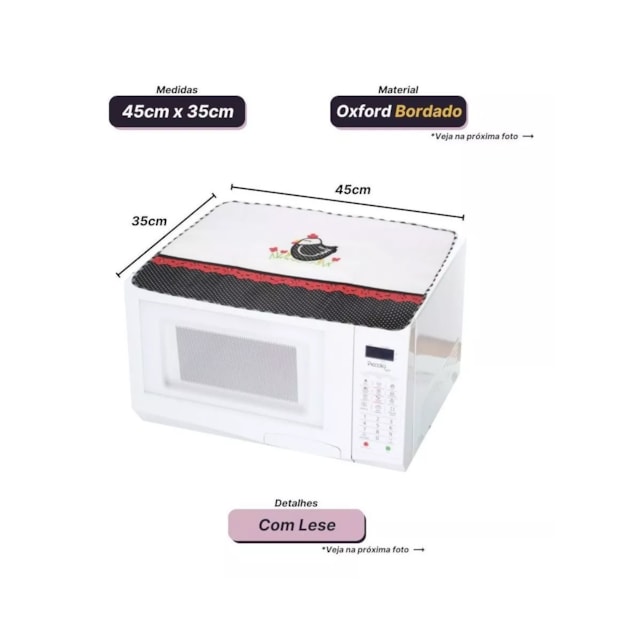 Toalha De Microondas Multiuso 35 X 45 Cm Decoração Cozinha Toalha De Microondas Multiuso 35 X 45 Cm Decoração Cozinha