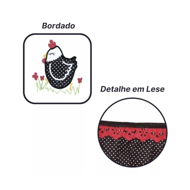 Toalha De Microondas Multiuso 35 X 45 Cm Decoração Cozinha Toalha De Microondas Multiuso 35 X 45 Cm Decoração Cozinha