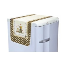 Toalha Para Geladeira Estampada Delicada 100%oxford Toalha Para Geladeira Estampada Delicada 100%oxford