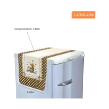 Toalha Para Geladeira Estampada Delicada 100%oxford Toalha Para Geladeira Estampada Delicada 100%oxford