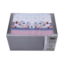 Toalha Para Microondas Rose Estampado Charme Multiuso Oxford Toalha Para Microondas Rose Estampado Charme Multiuso Oxford