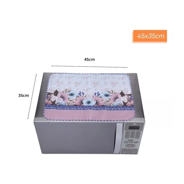Toalha Para Microondas Rose Estampado Charme Multiuso Oxford Toalha Para Microondas Rose Estampado Charme Multiuso Oxford