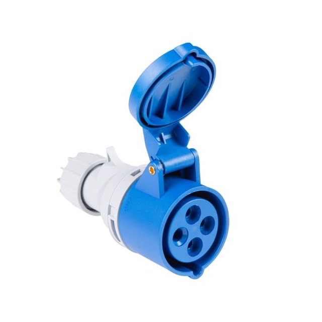 Tomada de Acoplar 3P+T 32A 220~250V 9H - TRAMONTINA Tomada de Acoplar 3P+T 32A 220~250V 9H - TRAMONTINA