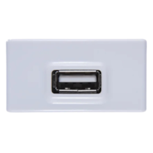 Tomada USB 1,5A Branca Aria - TRAMONTINA