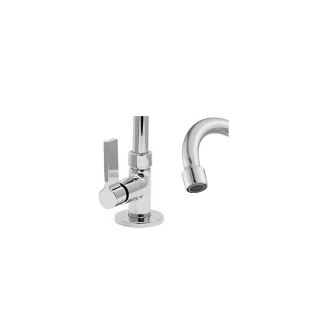 Torneira p/ Bancada 1198 Bico Móvel C-70 5/8" x 1/4" - BELLARENZO METAIS Torneira p/ Bancada 1198 Bico Móvel C-70 5/8" x 1/4" - BELLARENZO METAIS