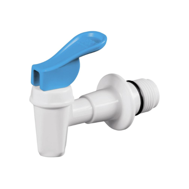 Torneira para Filtro Gelagua Branca com Azul - HERC Torneira para Filtro Gelagua Branca com Azul - HERC