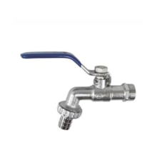 Torneira para Jardim Esfera Metálica 1/2" com Bucha 3/4" - JAPI Torneira para Jardim Esfera Metálica 1/2" com Bucha 3/4" - JAPI