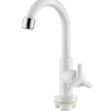 Torneira para Lavatório Bical Alta Sicília Branca 1/2" - Herc