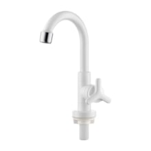 Torneira para Lavatório Bical Alta Sicília Branca 1/2" - Herc