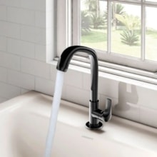 Torneira para Lavatório de Mesa Preta Fitt F61 - Lorenzetti Torneira para Lavatório de Mesa Preta Fitt F61 - Lorenzetti