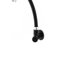 Torneira para Parede Cozinha / Banheiro Abs Preta 1/4" de Volta - Japi Torneira para Parede Cozinha / Banheiro Abs Preta 1/4" de Volta - Japi