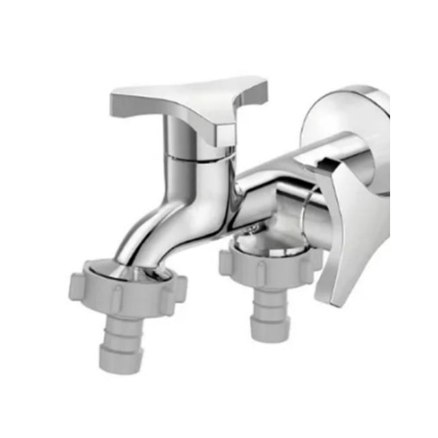 Torneira para Tanque e Máquina de Lavar Nova Gyro Cromada - Tigre Torneira para Tanque e Máquina de Lavar Nova Gyro Cromada - Tigre