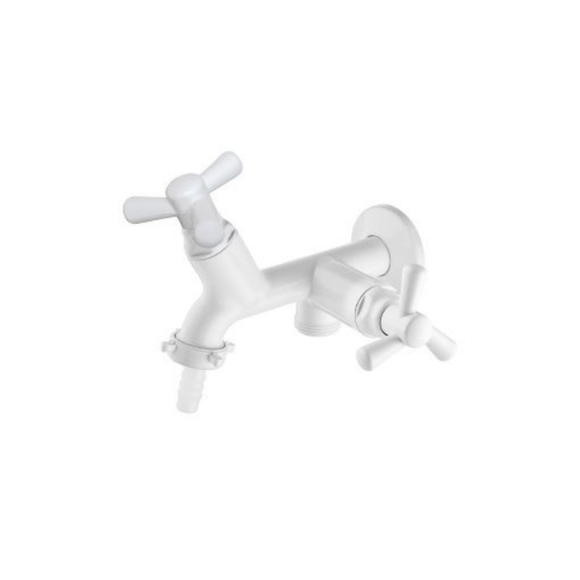 Torneira para Tanque / Máq. de Lavar Branca Pacific - VÍQUA Torneira para Tanque / Máq. de Lavar Branca Pacific - VÍQUA