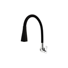 Torneira Preta 2299 p/ Bancada Silicon Color 1/4" C-70 - BELLARENZO METAIS
