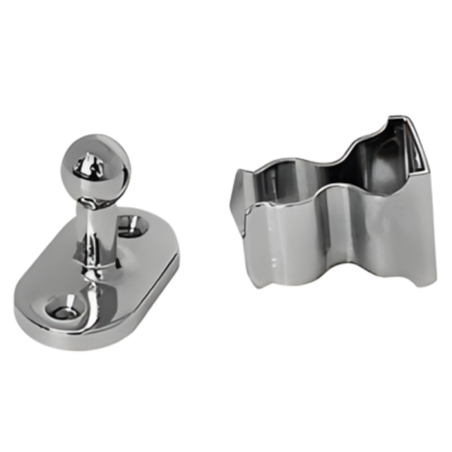 Trava Porta de Aço Universal Niquelado - SILVANA