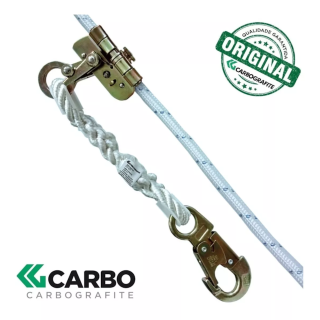 Trava Quedas para Corda CG 535 - CARBOGRAFITE Trava Quedas para Corda CG 535 - CARBOGRAFITE