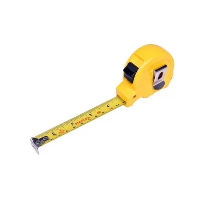 Trena de Bolso Amarela 3 Metros Abs - Stanley