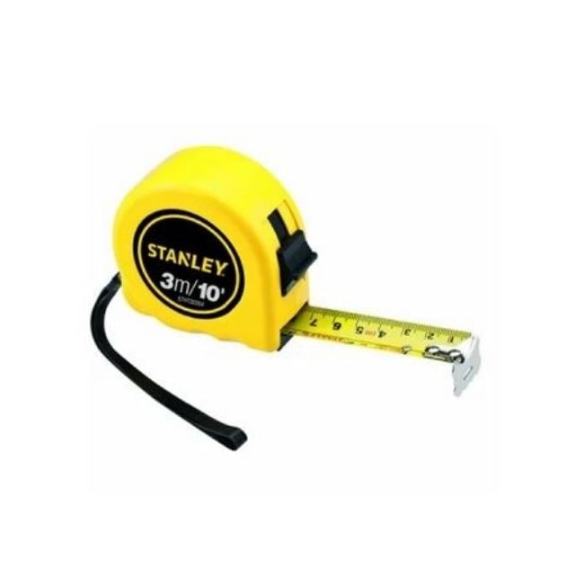 Trena de Bolso Amarela 3 Metros Abs - Stanley