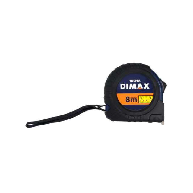 Trena de Bolso Emborrachada 8mx25mm - DIMAX Trena de Bolso Emborrachada 8mx25mm - DIMAX