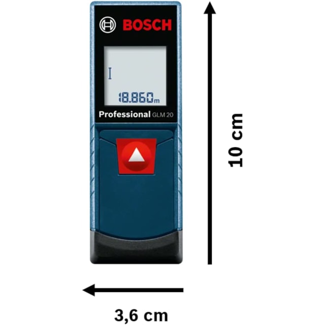 Trena Laser GLM 20M - BOSCH