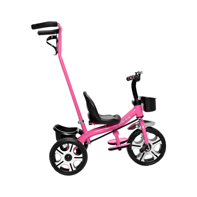 Triciclo com Apoiador Zippy Toys Rosa Triciclo com Apoiador Zippy Toys Rosa
