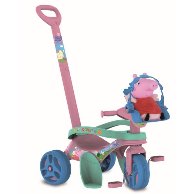 Triciclo Mototico Passeio & Pedal Peppa Pig Triciclo Mototico Passeio & Pedal Peppa Pig