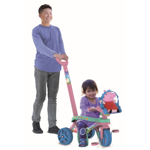 Triciclo Mototico Passeio & Pedal Peppa Pig Triciclo Mototico Passeio & Pedal Peppa Pig