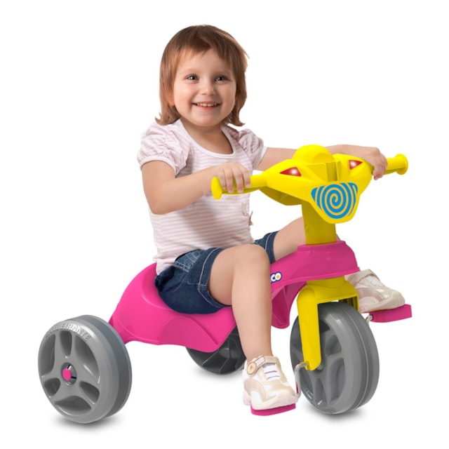 Triciclo Tico-Tico Rosa Triciclo Tico-Tico Rosa