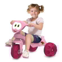 Triciclo Zootico Passeio & Pedal Rosa Triciclo Zootico Passeio & Pedal Rosa