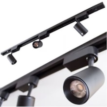 Trilho Eletrificado Preto 1m - Lednor Trilho Eletrificado Preto 1m - Lednor