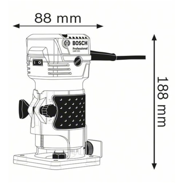 Tupia Manual GKF 550 220V - BOSCH