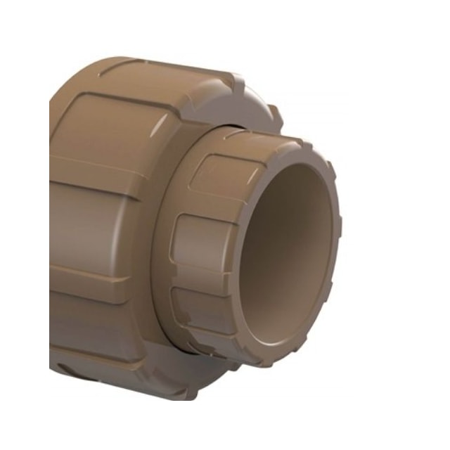 União Soldável 50mm Marrom - Tigre União Soldável 50mm Marrom - Tigre