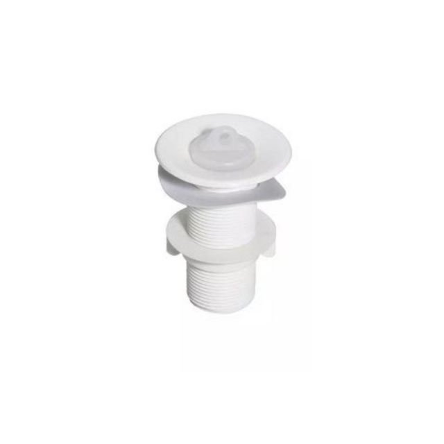 Válvula de PVC para Lavatório 7/8 Pol. Branca - LUCONI Válvula de PVC para Lavatório 7/8 Pol. Branca - LUCONI